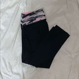 Lululemon Cropped Black Leggings - Barely Used